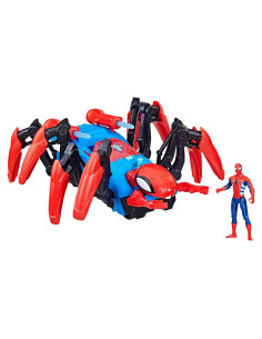 Juego de coches Spider-Man Hasbro con figura y explosión