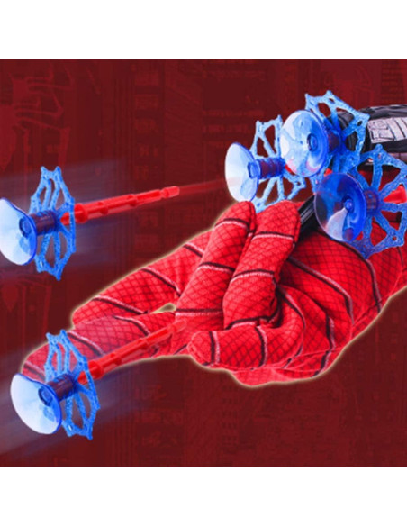 Guantes de Araña Dravf para Niños con Lanzador y Dardos Guantes de Araña Dravf para Niños con Lanzador y Dardos