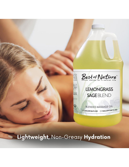 Aceite de Masaje Aromaterapia Mejor de la Naturaleza 1.89 L Aceite de Masaje Aromaterapia Mejor de la Naturaleza 1.89 L