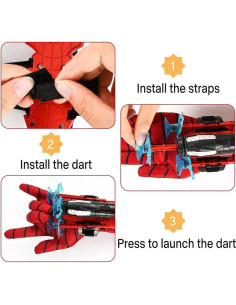 Guantes de Araña NuGeriAZ para Niños + Capa y Máscara 2