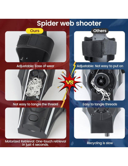 Lanzador de Telaraña Mourumg DYT-02 2.99m con Ventosa Lanzador de Telaraña Mourumg DYT-02 2.99m con Ventosa