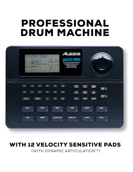 Alesis SR-16 - Máquina de Ritmos Profesional con 233 Sonidos Alesis SR-16 - Máquina de Ritmos Profesional con 233 Sonidos