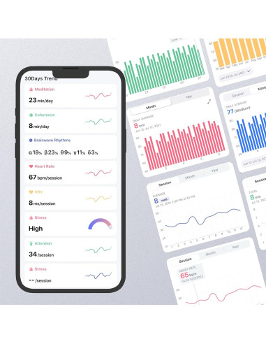 Cojín Inteligente Entertech Flowtime - Medición de Estrés