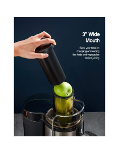 Extractor de Jugo QCen KS-501 500W Acero Inoxidable 3L 2