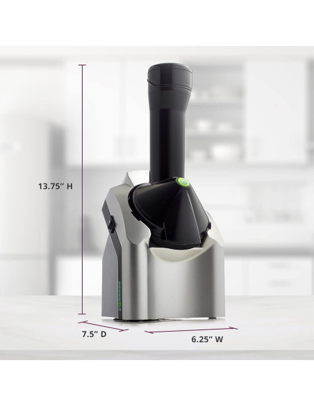 Yonanas Máquina de Helado Suave 0.5L Vegana Plata Yonanas Máquina de Helado Suave 0.5L Vegana Plata