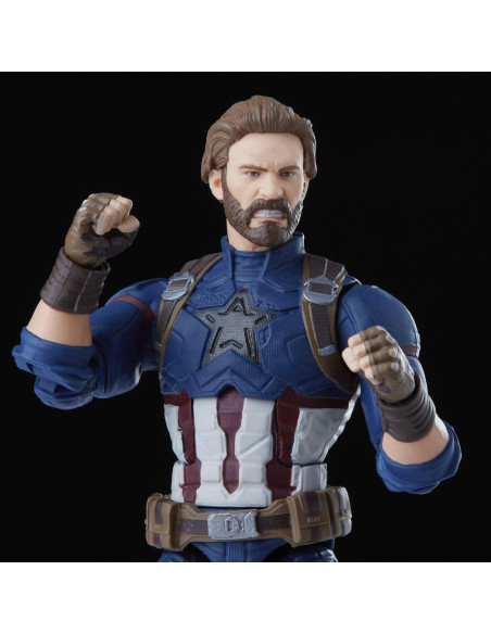 Figura de Acción Capitán América 15 cm Marvel Hasbro Figura de Acción Capitán América 15 cm Marvel Hasbro