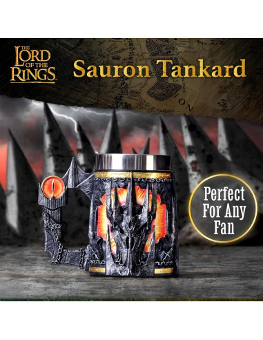 Tanque de Cerveza Nemesis Now Sauron 15.5cm Resina Pintada