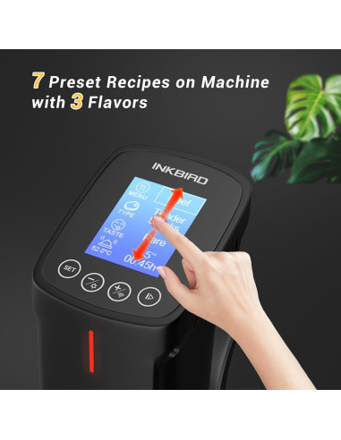 Máquina Sous Vide Inkbird ISV-100W 1000W 15L Control Wifi