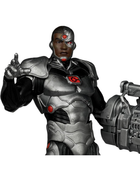 Figura Cyborg DC Multiverse McFarlane 18 cm Ultra Articulada Figura Cyborg DC Multiverse McFarlane 18 cm Ultra Articulada