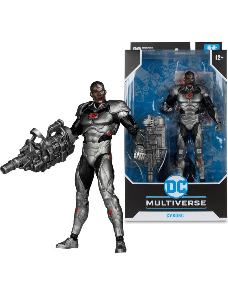 Figura Cyborg DC Multiverse McFarlane 18 cm Ultra Articulada Figura Cyborg DC Multiverse McFarlane 18 cm Ultra Articulada