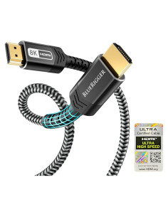 Cable HDMI 2.1 BlueRigger 0.91m Ultra Alta Velocidad 8K 48Gbps