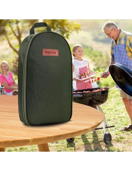 Kit de Camping Haplululy 16 Piezas Utensilios Cocina Verde Kit de Camping Haplululy 16 Piezas Utensilios Cocina Verde