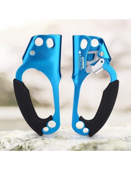 Ascensor de Mano WILDKEN para Escalada 8-12mm Azul Ascensor de Mano WILDKEN para Escalada 8-12mm Azul