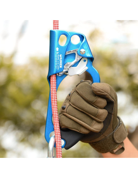 Ascensor de Mano WILDKEN para Escalada 8-12mm Azul Ascensor de Mano WILDKEN para Escalada 8-12mm Azul