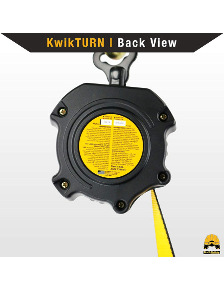 KwikSafety Cobra 3,05m Línea de Vida Retráctil con Amortiguador KwikSafety Cobra 3,05m Línea de Vida Retráctil con Amortiguador