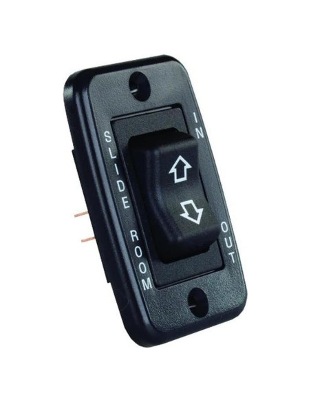 Interruptor Deslizante JR Products 12355 Negro 20A 12V Interruptor Deslizante JR Products 12355 Negro 20A 12V