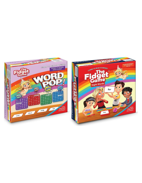 Juego Fidget - Tarjetas Didácticas para Aprender a Leer Juego Fidget - Tarjetas Didácticas para Aprender a Leer