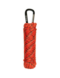 Cuerda Paracord 550 GEAR AID 9,14 m Nylon Naranja 2