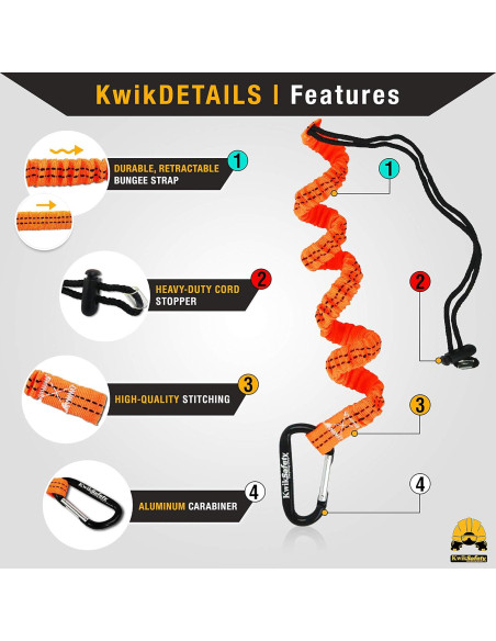 KwikSafety Arnés de Seguridad + Línea de Vida 15m Combo KwikSafety Arnés de Seguridad + Línea de Vida 15m Combo