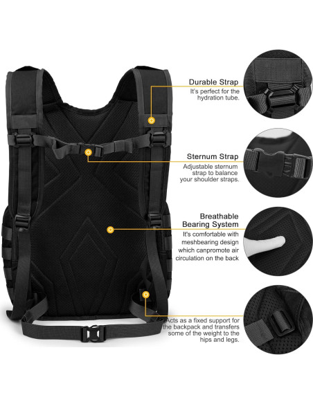Mochila Táctica Mardingtop 25L para Senderismo y Camping Mochila Táctica Mardingtop 25L para Senderismo y Camping