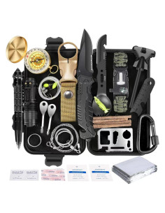 Kit de Supervivencia 35 en 1 Angieast Compacto para Camping