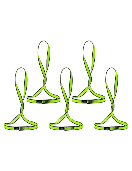 Cinta de Escalada AINIKEY 18mm 23KN Nylon Verde 60cm Cinta de Escalada AINIKEY 18mm 23KN Nylon Verde 60cm