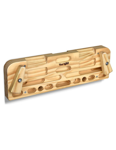 Yes4All Tabla de Escalada de Madera - Fortalece Dedos y Agarre