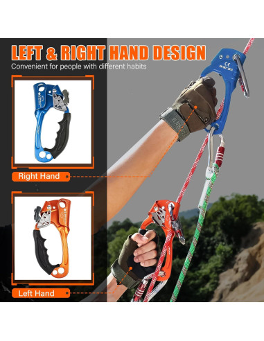 Ascensor de Mano AOKWIT Aluminio Ergonómico Escalada 19cm
