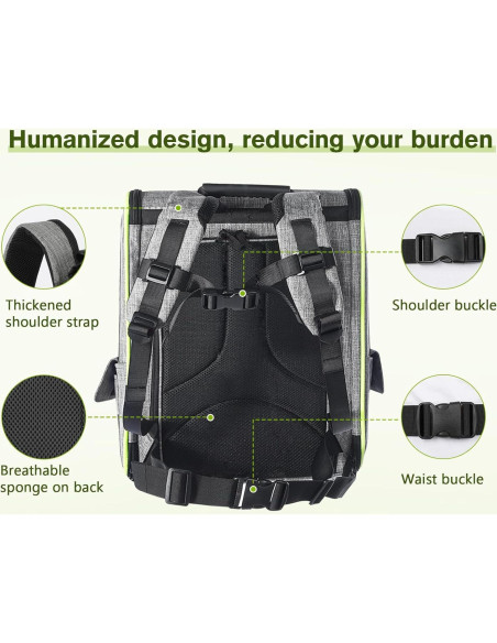 Mochila Transportadora Pecute Expandible para Gatos y Perros Mochila Transportadora Pecute Expandible para Gatos y Perros