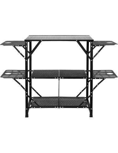 Mesa de Cocina VEVOR Plegable Aluminio 126 cm para Camping