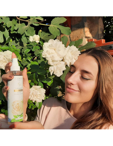 Agua Floral Orgánica Rosa Blanca 250ml Esencias Bulgaria