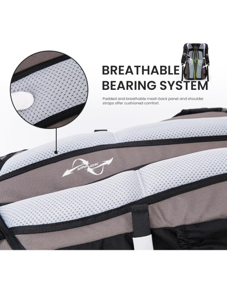 Mochila de Senderismo MOUNTAINTOP 28L Ligera para Camping Mochila de Senderismo MOUNTAINTOP 28L Ligera para Camping