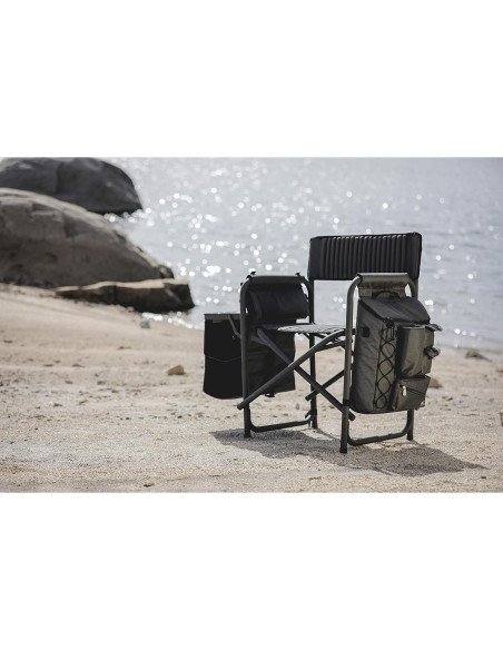 Silla de Camping Picnic Time Fusion con Enfriador y Mesa Silla de Camping Picnic Time Fusion con Enfriador y Mesa