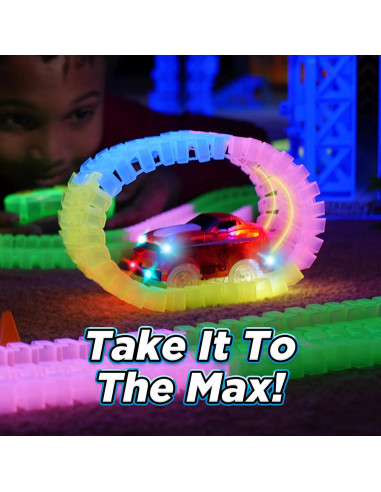 Pista Mágica Ontel 3,05 m con Coche LED Brillante