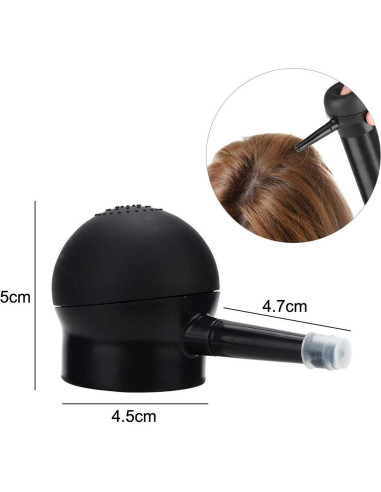 Aplicador de Spray de Fibra Capilar ZEERFAN para Cabello Ralo