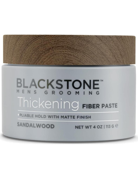 Pasta de peinado Blackstone para hombres - Sándalo 113 g Pasta de peinado Blackstone para hombres - Sándalo 113 g