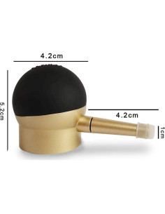 Aplicador de Spray para Fibras Capilares SDJINYU 5,5 cm 2