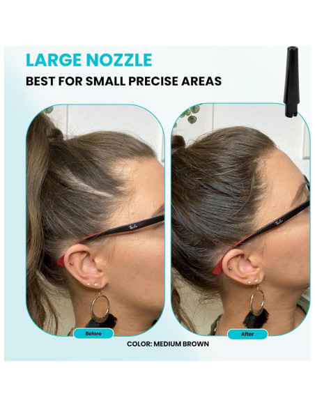 Kit Aplicador de Fibra Capilar SureThik ST-MP - Sin Desorden Kit Aplicador de Fibra Capilar SureThik ST-MP - Sin Desorden