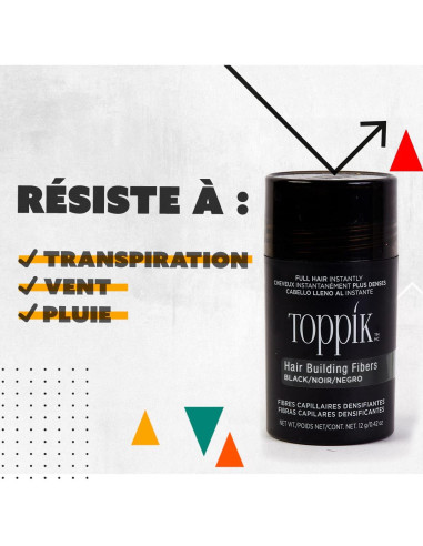 Fibra para Cabello Toppik 27,5 g Color Negro