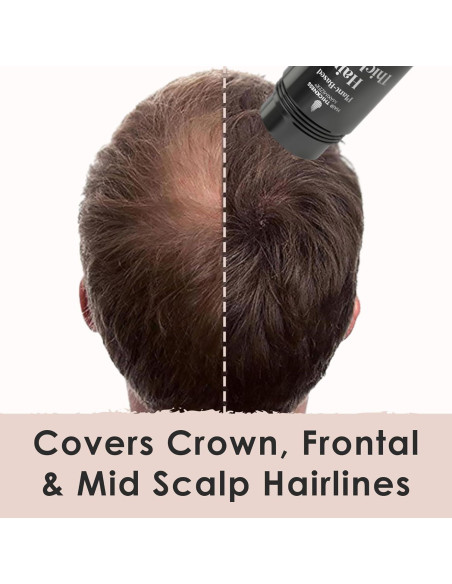 Fibras para Cabello Ralo Fibras Maximizadoras Marrón Oscuro Fibras para Cabello Ralo Fibras Maximizadoras Marrón Oscuro