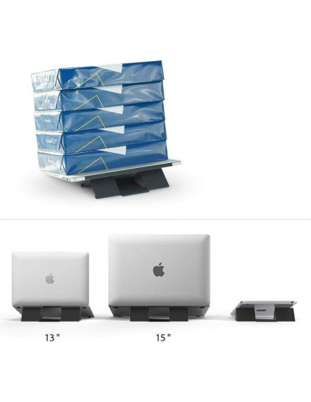 Soporte Plegable Ringke 2 Antideslizante para Laptop - Gris Soporte Plegable Ringke 2 Antideslizante para Laptop - Gris