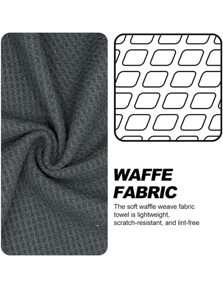 Toalla de Golf Magnética MAGOLFIN TW02 Microfibra Gris Toalla de Golf Magnética MAGOLFIN TW02 Microfibra Gris