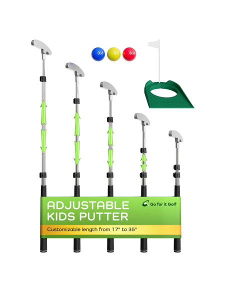 Putter de Golf Ajustable Go For It Golf - Niños 43-89 cm Putter de Golf Ajustable Go For It Golf - Niños 43-89 cm