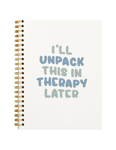 Cuaderno de Salud Mental Hold Fizz 14x21 cm Espiral Duro