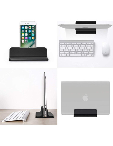 Soporte para Laptop ORANGEHOME Vertical Ajustable Negro