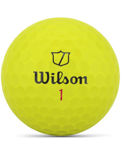 Bolas de Golf WILSON 2024 Staff Model X - 12 Bolas Amarillas 2