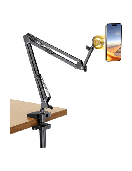 Soporte de Teléfono UGREEN Magnético Brazo Flexible 0.85kg Soporte de Teléfono UGREEN Magnético Brazo Flexible 0.85kg