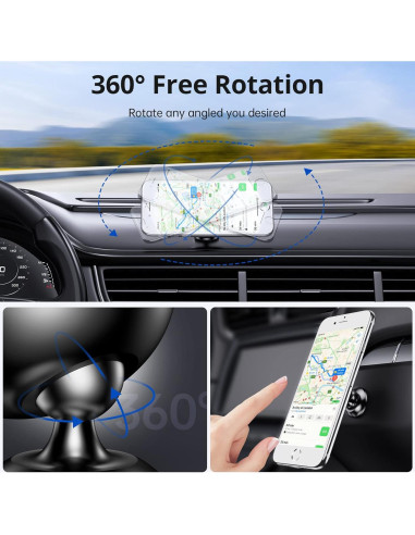 Soporte Magnético para Teléfono Syncwire para Coche Negro