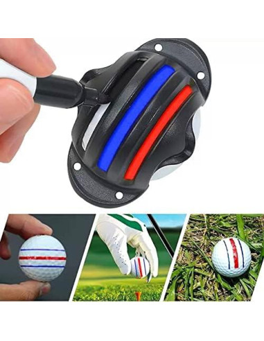 Paquete de 8 Marcadores de Golf Eeokoka con Plantillas
