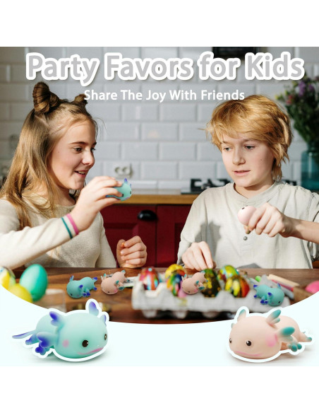 Juguete Antiestrés Axolotl Squishy ZTATU Azul 5cm Juguete Antiestrés Axolotl Squishy ZTATU Azul 5cm